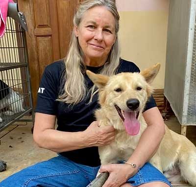 Animal People Alliance team member Nancy Rucks.