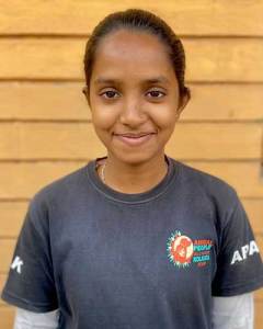 Kolkata team member Priya.