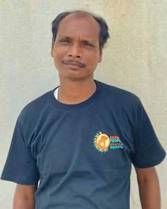 Kolkata team member Robin.
